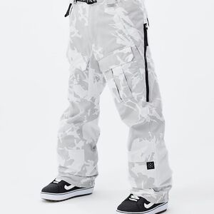 DOPE Light Gray Camouflage Cargo Pants
